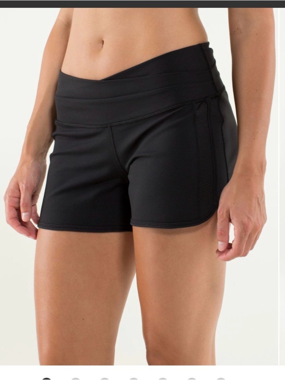 lululemon Astro Black Athletic Shorts. Size 12/Large.